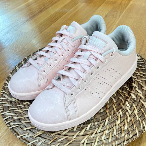 adidas pink cloudfoam shoes